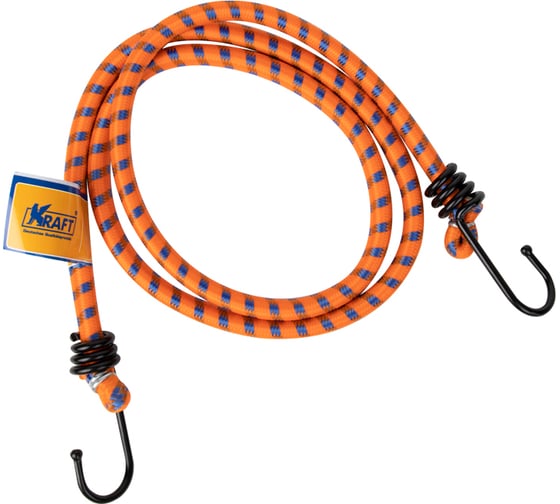 Набор резинок KRAFT 2шт. 100см, D=8мм (мет. крючки) KT 860006