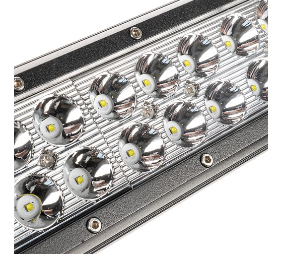 Фара светодиодная SKYWAY OFF ROAD 1120*70*65мм прямоугольная 12V/24V 288W 6000К 96 диодов COMBO свет S07201133