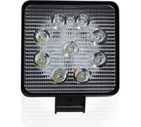 Фара рабочего света Nord-Yada 9Вт квадрат slim 9 диодов ближний 108 108 20 909582