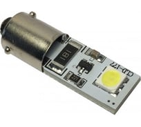 Светодиод Nord-Yada BAX9s 2 SMD size 5050 12V белый c резистором, 2шт 902712