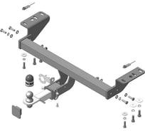 Фаркоп MOTODOR Haval H3 2024 - н.в. оцинкованный шар 93117-E