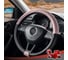 Чехол на руль DSV Black+Pink искусственная кожа R99304 3