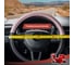 Чехол на руль DSV Black+Pink искусственная кожа R99304 6