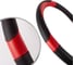 Чехол на руль DSV Black+Red искусственная кожа R99208 2