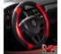Чехол на руль DSV Black+Red искусственная кожа R99208 4