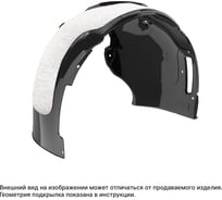 Подкрылок TOTEM с шумоизоляцией для EVOLUTE i-Space 2023-н.в. передний левый (Эволют ) Внедорожник 5 дверей F TOTEM.S.A71036.11