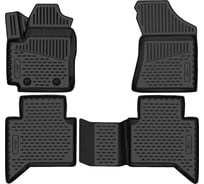 Коврики 3D в салон FORMAT подходят для CHANGAN Hunter Plus 2023, Пикап, Двойная кабина, 4шт. (ПУ, повышенн .3DAN0629210k FORMAT.3DAN0629210k