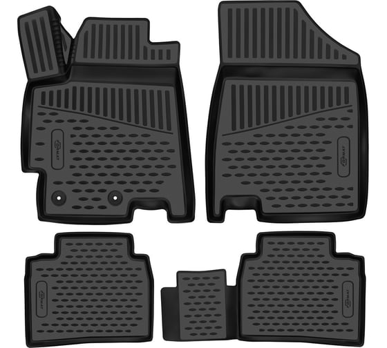 Коврики 3D в салон FORMAT подходят для JAC J7 (I) 2020, 4 шт. (ПУ, повышенная износостойкость)/Джак Джей .3DA66481210k FORMAT.3DA66481210k 1