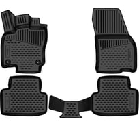 Коврики 3D в салон FORMAT подходят для JETTA VS5 2023, 4 шт. (ПУ, повышенная износостойкость)/Джетта ВС5 .3DAN0572210k FORMAT.3DAN0572210k