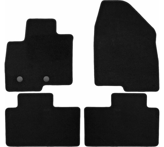 Коврики в салон Klever Standard GAC GS3 2024- Внедорожник. 5 дверей, 4 шт. (текстиль) / Гак ГС3 02A71252210kh KLEVER02A71252210kh 1