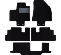 Коврики в салон Klever Standard INFINITI QX60 (II) 2021 Внедорожник 5 дверей, 8 мест, 5 шт. (текстиль) / Инфи 0207601601210kh KLEVER0207601601210kh