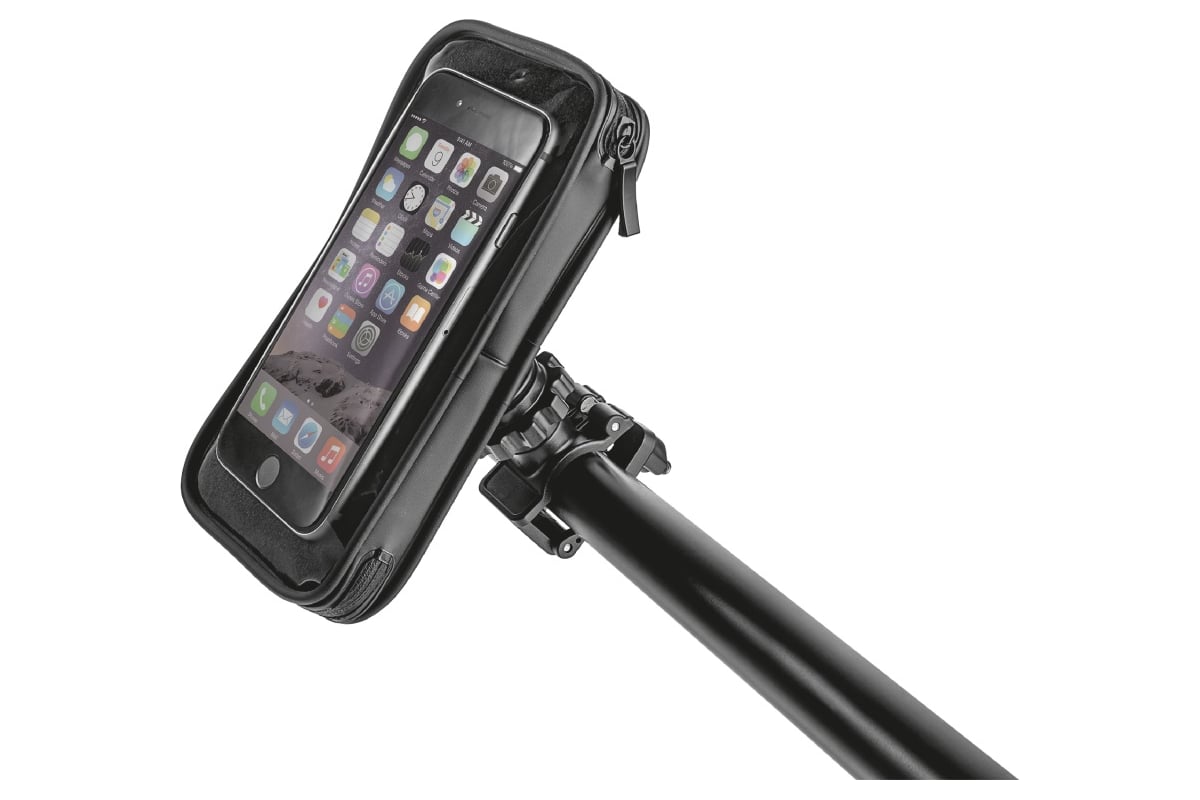 Мото/вело держатель для смартфонов Trust 21161 WEATHERPROOF BIKE HOLDER FOR  SMARTPHONE Б0035728 - выгодная цена, отзывы, характеристики, фото - купить  в Москве и РФ