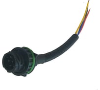 Разъем фонаря заднего ДАЛИ-авто байонет AMP прямой DA-02393