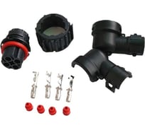 Разъем фонаря заднего ДАЛИ-авто байонет AMP угловой DA-02400