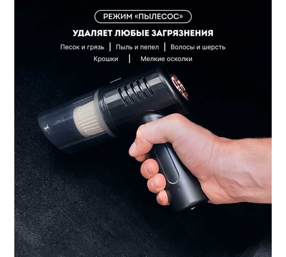 Беспроводной пылесос AMR "2в1" с воздуходувкой AMAX PVB CYCLONIX BW JP004