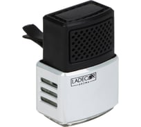 Ароматизатор LADECОR автомобильный парфюм на дефлектор, Лайм-базилик 425-249