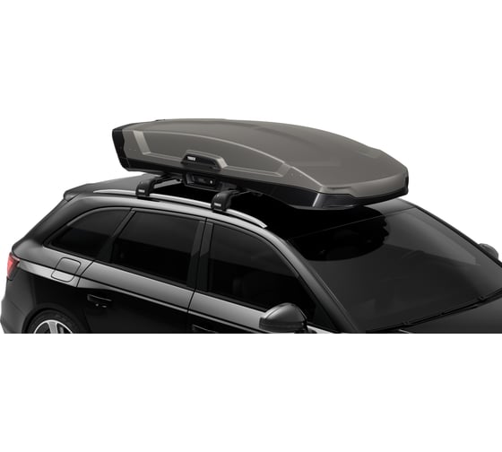 Бокс THULE Vector M, 212x88x33.5 см, титановый матовый, 310 л 613200
