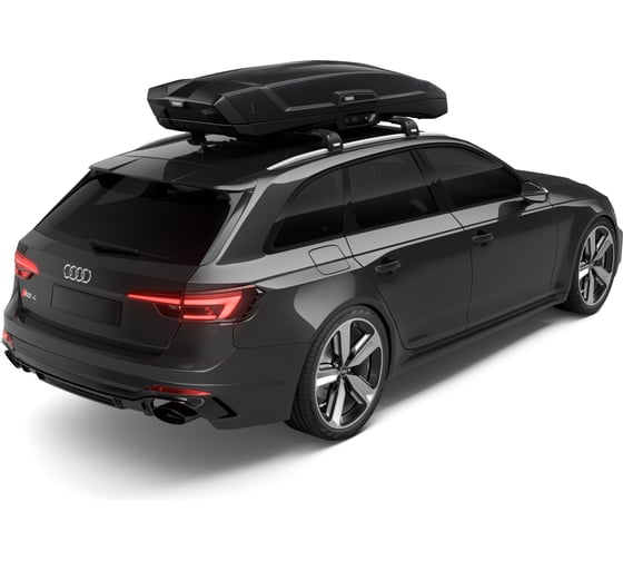 Бокс THULE Vector L, 231,5x89,5x35,5 см, черный металлик, 420 л 613701