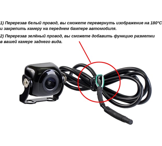 Камера заднего вида Interpower IP-860 F/R УТ000011734