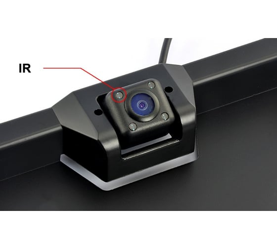 Камера заднего вида Interpower IP-616 IR рамка под номерной знак УТ000011664