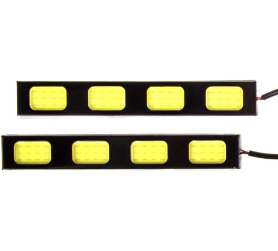 Ходовые огни SKYWAY 12V COB диод 2шт S01501020 1