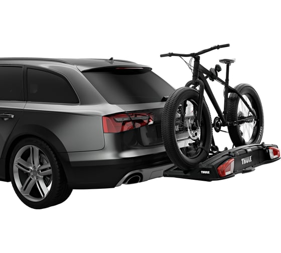 Платформа на фаркоп VeloSpace XT для 2-х велосипедов THULE 938 Black 938001