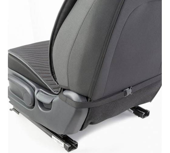 Накидки на передние сиденья CarPerformance, 2 шт. материал fiberflax /лен/ CUS-1022 BK/BE