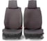 Накидки на передние сиденья CarPerformance, 2 шт. материал fiberflax /лен/ CUS-1022 BK/RD 2