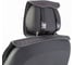 Накидки на передние сиденья CarPerformance, 2 шт. материал fiberflax /лен/ CUS-1022 BK/RD 4