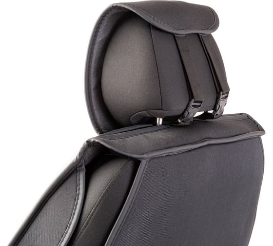 Каркас накидки на переднее сиденье CarPerformance 2 шт., алькантара CUS-2062 BK/GY