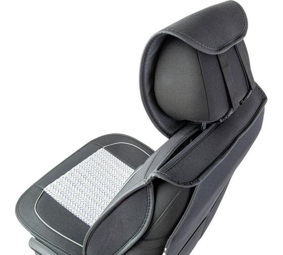 Каркас накидки на переднее сиденье CarPerformance 2 шт., алькантара CUS-2062 BK/GY