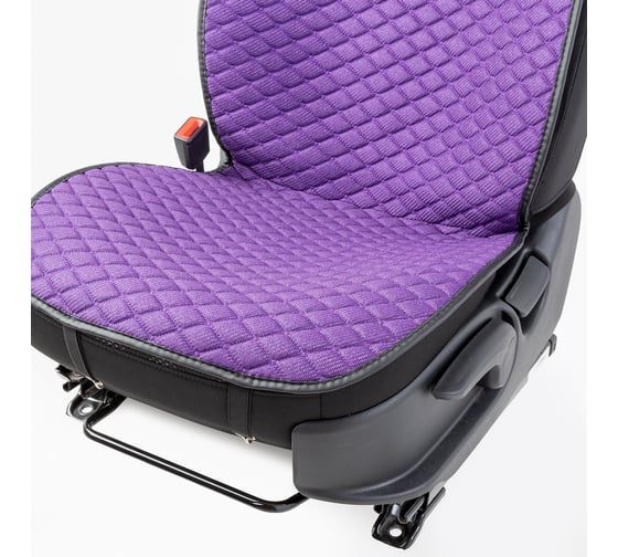 Накидки на передние сиденья CarPerformance, 2 шт. материал fiberflax /лен/ CUS-1032 VIOLET