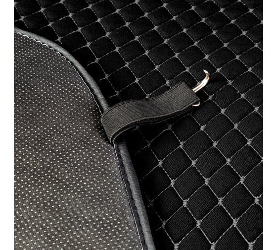 Накидки на передние сиденья CarPerformance, 2 шт. материал fiberflax /мягкий лен/ CUS-1052 BK/GY