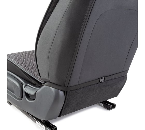 Накидки на передние сиденья CarPerformance, 2 шт. материал fiberflax /мягкий лен/ CUS-1052 GY/GY