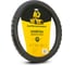 Оплётка руля CarPerformance экокожа, гладкая основа чёрый, разм. М, CP-2040 BK/BK 1