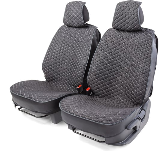 Каркас накидки на переднее сиденье CarPerformance 2 шт., fiberflax/лен CUS-2032 BK