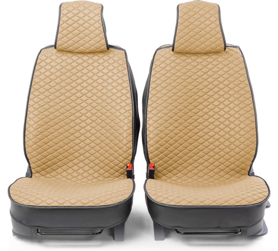 Каркас накидки на переднее сиденье CarPerformance 2 шт., fiberflax/лен 1 CUS-2032 BE
