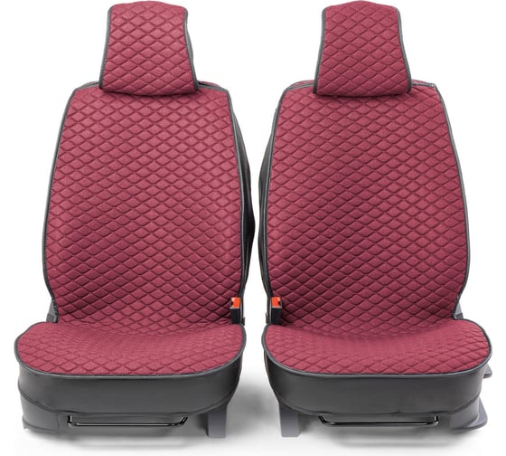 Каркас накидки на переднее сиденье CarPerformance 2 шт., fiberflax/лен CUS-2032 PINK