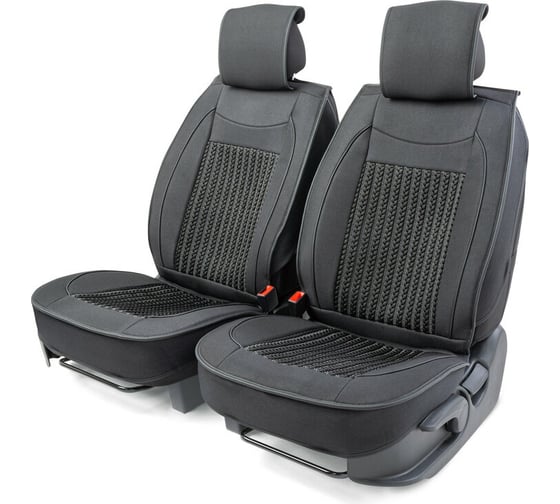 Каркас накидки на переднее сиденье CarPerformance 2 шт., алькантара CUS-2062 BK/BK