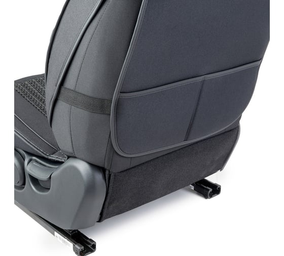 Каркас накидки на переднее сиденье CarPerformance 2 шт., алькантара CUS-2062 BK/BK