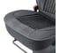 Каркас накидки на переднее сиденье CarPerformance 2 шт., алькантара CUS-2062 BK/BK 3
