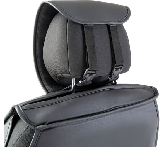 Каркас накидки на переднее сиденье CarPerformance 2 шт., экокожа CUS-2072 BK/BK