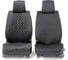 Каркас накидки на переднее сиденье CarPerformance 2 шт., алькантара CUS-2012 BK/GY 2
