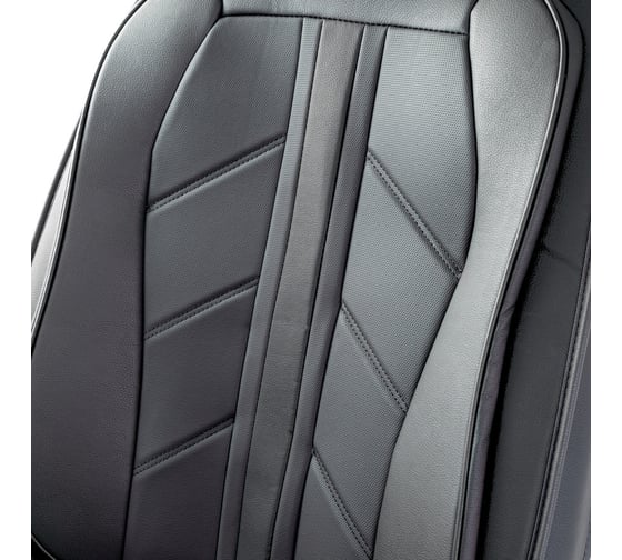 Каркасные 3D накидки на передние сиденья CarPerformance 2 шт. CUS-3012 BK/BK