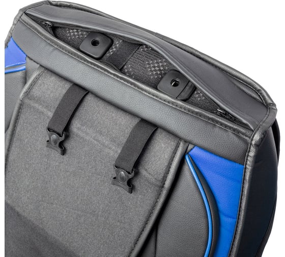 Каркасные 3D накидки на передние сиденья CarPerformance 2 шт. CUS-3012 BK/BL