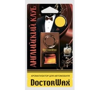Ароматизатор воздуха на дефлектор обдува DoctorWax Английский клуб DW0845