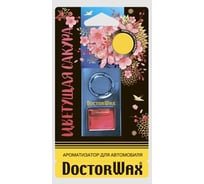 Ароматизатор воздуха на дефлектор обдува DoctorWax Цветущая сакура DW0849