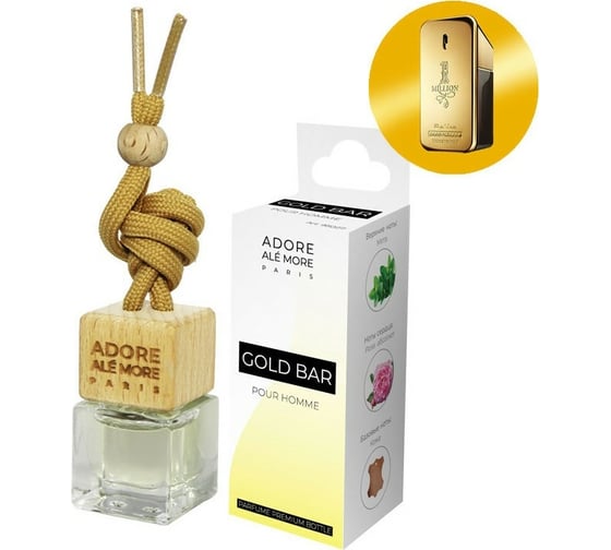 Ароматизатор Rekzit ADORE ALE MORE GOLD BAR POUR HOMME 95027