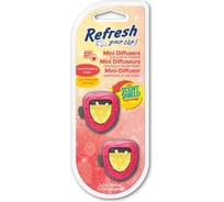 Ароматизатор мини-диффузор Refresh Your Car! Клубника/Прохладный Лимонад, 2 шт., 3 мл E301410000