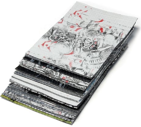 Вибродемпфирующий материал Dreamcar Ассорти 4, 5 листов в пачке DC-000-0123874P1023